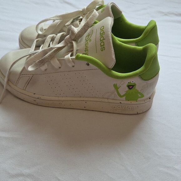 Adidas x Disney Muppets Kermit the Frog Advantage Sneakers Size 13.5 GY6587 - Picture 1 of 12